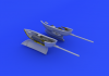Eduard 648246 Bf 109 cannon pods 1/48 EDUARD
